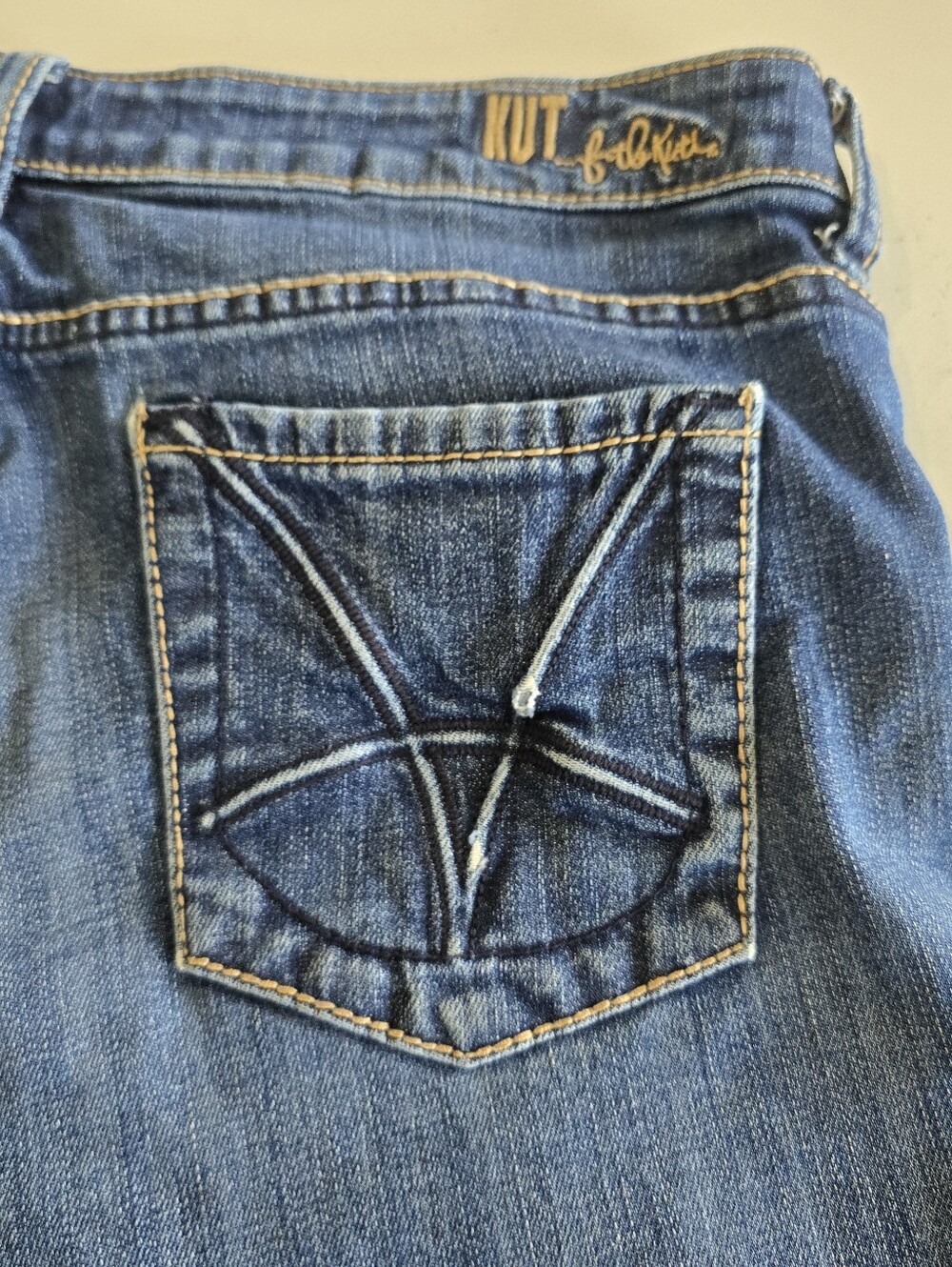 KUT Catherine Boyfriend Denim Jeans Shorts Summer Casual Womens 10 - Picture 8 of 15